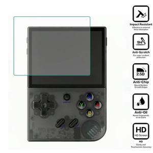 BERNIC RG35XX 휴대용 게임 콘솔 액세서리 용 하드 강화 유리 보호 필름 화면 커버