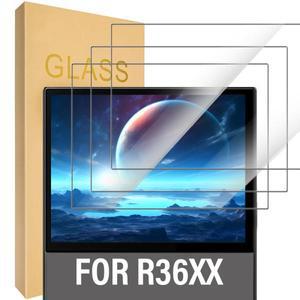 R36XX 용 강화 유리 레트로 핸드 헬드 게임 콘솔 9H 경도 화면 보호기 투명 필름 커버