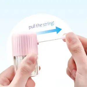 보관함 이물질제거 반자동 소프트렌즈 렌즈세척 캠핑