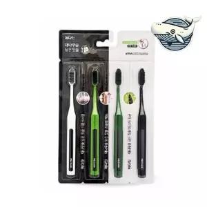 대나무숯 미세모 칫솔 자연친화적 구강위생 케어