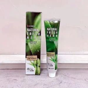 ABM도매콜 내추럴후레쉬 죽염 허브치약160g 페리오 죽