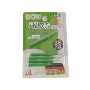 [RIZPICK]홈스피아 치간칫솔 I타입 3S(0.7mm)5P