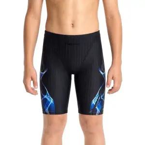 [닉스원] 남아동 5부 NSJB-1064PR 주니어 실내수영복 선수용 블랙