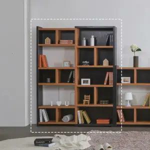 아트박스/인터데코 가로폭조절 책장 선반장 수납장 P00000JM