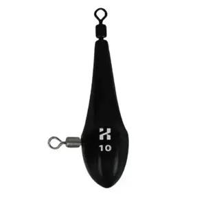 [콩심팥심]카즈미 무게추 바다 낚시 채비 다운샷 봉돌 블랙 10호