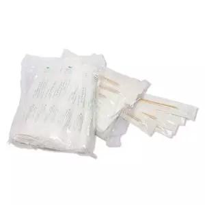 멸균 개별포장 15cm-6인치 긴면봉 의료 100포 병원용