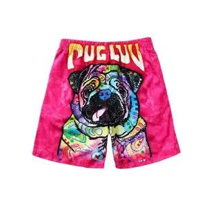 (128000260)3D 3부 남자 비치 반바지 래시 수영복 래 남성하의