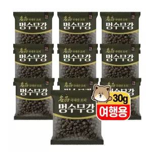 [목우촌 펫][여행용]목우촌 멍수무강 오리고기 기능성 소프트 사료 30g*10팩