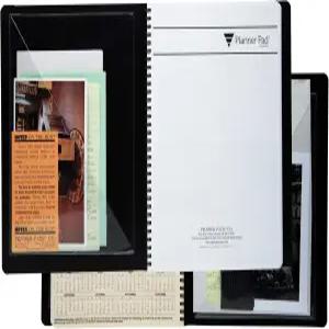 플래너 패드 인스타 포켓 앞뒤 콤보 사이즈 투명 비닐 6 1？2 x 8