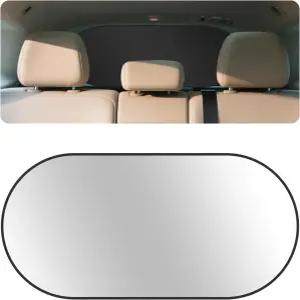 39.37 19.76인치 백 윈도우 베이 자동차 쉐이드 햇빛 차단 및 열 6 흡입 컵이 있는 접이식 팝업 SUV용 창문