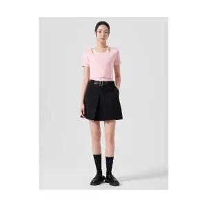 에잇세컨즈 8SECONDS 비죠 미니스커트 블랙 354427MQ75 1725703