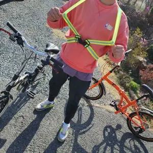 [하프클럽/]형광 멜빵 작업 야간 안전 엑스 반사 조끼