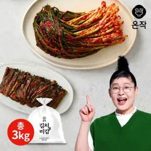 온작 이영자 별미김치 2종세트(파김치2kg+갓김치1kg)