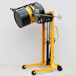 드럼통 리프트 운반기 유압 오일 적재 픽커 지게차