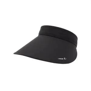 [르까프]여성 베이직 썬캡 모자 올블랙 LE4C109ABK