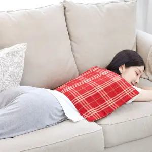 전자파 차단 찜질기 허리 복부 무릎 어깨 매트 온수 팔꿈치 핫팩 찜질 더해피