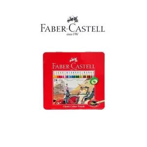 파버카스텔 일반색연필 24색세트 틴케이스