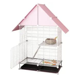 대형 토끼장 케이지 사육장 철장 토끼집 철제 새장 실내 놀이터