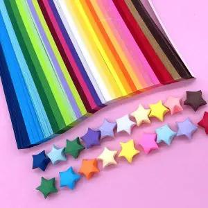 종이 별 세트 별 접기 종이 27종 무지 접기 접기 별 TYDL 색 실용적인