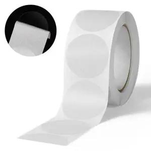 1+1이벤트 투명 원형 스티커 롤 포장 실링 25mm 500매