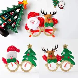 TBZ 크리스마스 장신구 소품 캐릭터안경 특이한안경