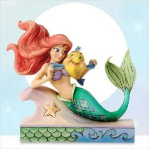 디즈니 인어공주와 단짝친구 플라운더 피규어 15cm