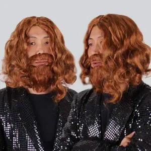 TBZ 파티행사용품 예수님분장 연극가발 파티용품 행사소품