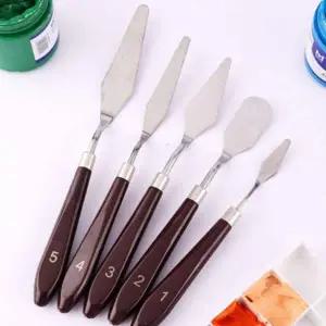 유화 아크릴 페인팅나이프 물감 스파츌라 화방용품