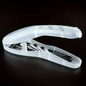 [콩심팥심]여행용 면도기 케이스 휴대용 보관 홀더 면도날 가방