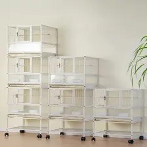 대형 새장 아크릴 앵무새 사육장 잉꼬 앵무새놀이터