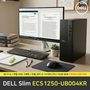 DELL Slim ECS1250-UB004KR 컴퓨터 / RAM 8GB / NVMe SSD 2TB
