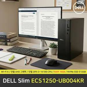 DELL Slim ECS1250-UB004KR 컴퓨터 / RAM 16GB / NVMe SSD 512GB