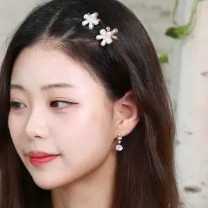 진주 집게핀 미니 헤어핀 단체 선물