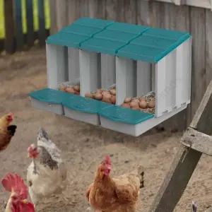 닭산란통 새보금자리 닭둥지 3홀결합 산란통