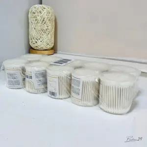 쿠션왕 플러스 종이면봉 200P 10개입 케이스형 메이크업 피트니스 샤워장 사우나 귀이개 목욕탕