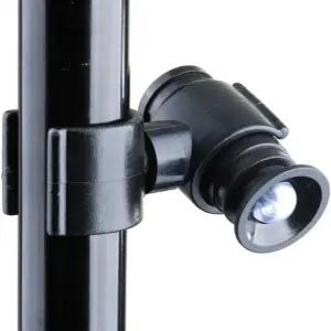 LightBaum 2G - 목발 지팡이 보행기를 위한 새로운 개선된 조절 가능한 LED 손전등으로 어두운 시간대에