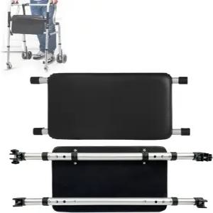 조절 가능한 보행기 휴식 시트 접이식 부착형 노인 장애인용 범위 20 ~24 가죽