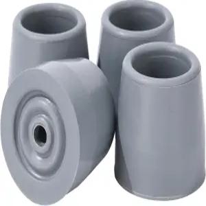 4PCS 고무 워커 팁 1 커모드 샤워 의자 등을 위한 헤비 듀티 교체