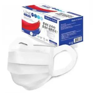 귀가편한 라인 마스크 3겹 50매