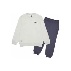 내셔널지오그래픽 키즈 K265UPB910 맨투맨 SET WHITE MELANGE 924556