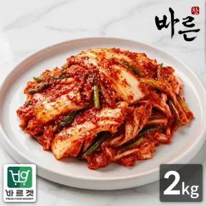 참바른김치 프리미엄 국내산 알배기 겉절이 김치 2kg 바르겟