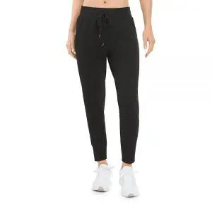 Danskin 여성용 소프트 터치 조거 팬츠 블랙 솔트 미디엄 [호환]