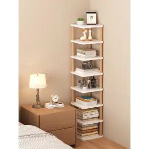 코너 책장 선반 좁은 슬림 빈티지 수납 틈새 모서리 서재