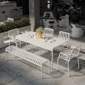 철제 야외 테이블 정원 식당 마당 식탁 철제테이블