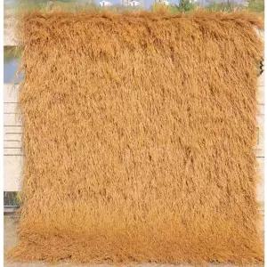 인조볏짚 초가 지붕 시공 장식 볏짚 원두막 인테리어