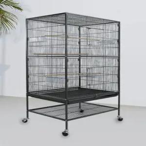 농업용 야외 새장 새집 바퀴 조류 이동식 높은 사육장