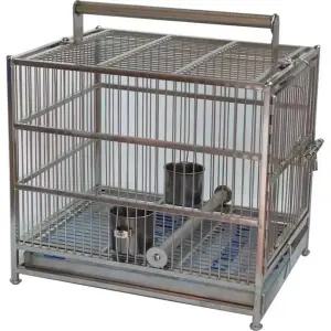 휴대용 앵무새장 앵무새 케이지 이동장 날림장 새장 이동 운반