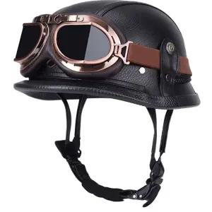 헬멧 스쿠터 반모 소두핏 빈티지 킥보드 클래식 레트로