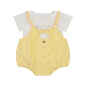 [롯데백화점]아가방 토토멜빵바디수트(YELLOW) 01T317507