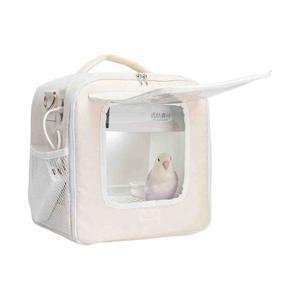 앵무새 이동장 휴대용 육추기 어깨끈 산책용 인큐베이터 온도조절 보온함과어깨끈제외 횃대